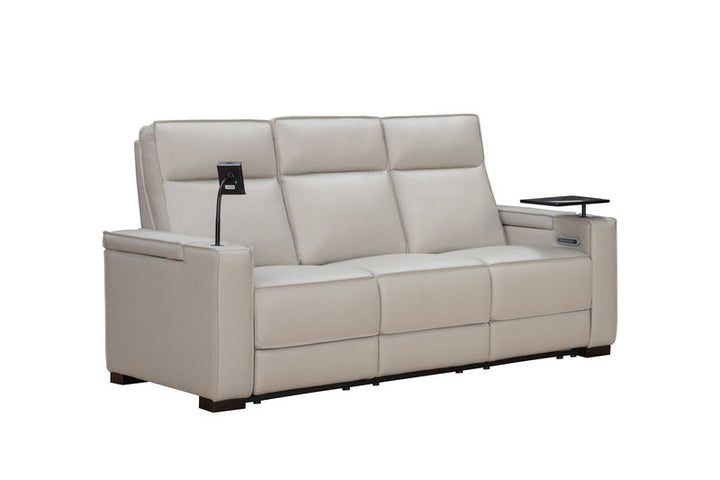 Odessey - Power Sofa Recliner With Power Headrest, Power Lumbar, Heat And Massage