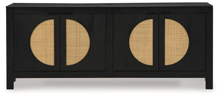 Cliffiings - Accent Cabinet - Black / Natural