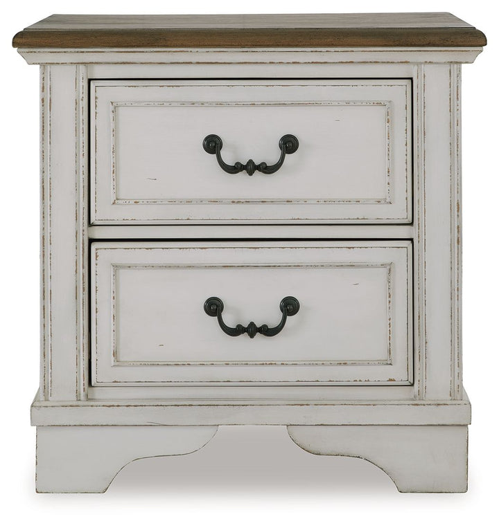 Blendon - Two Drawer Night Stand - Two-tone