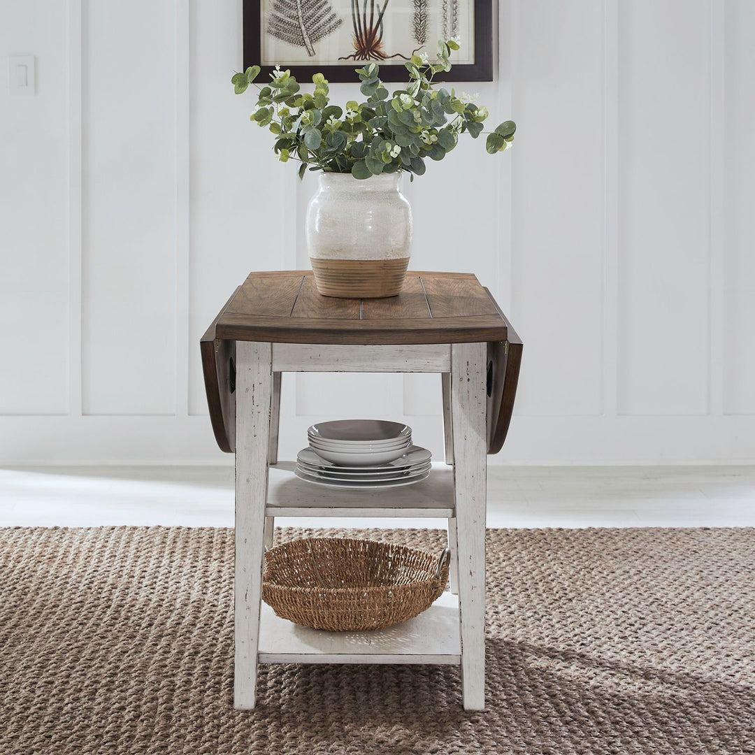 Al Fresco - Drop Leaf Table - White