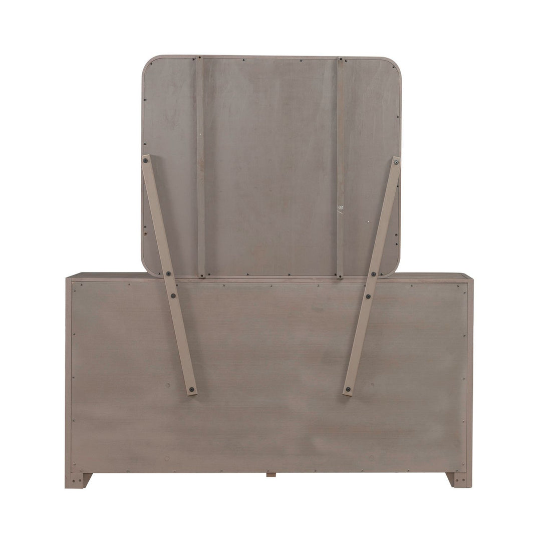 South Bend - Dresser & Mirror - Brown