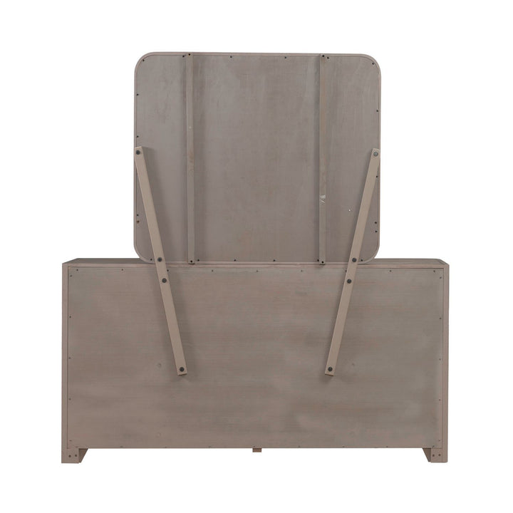 South Bend - Dresser & Mirror - Brown