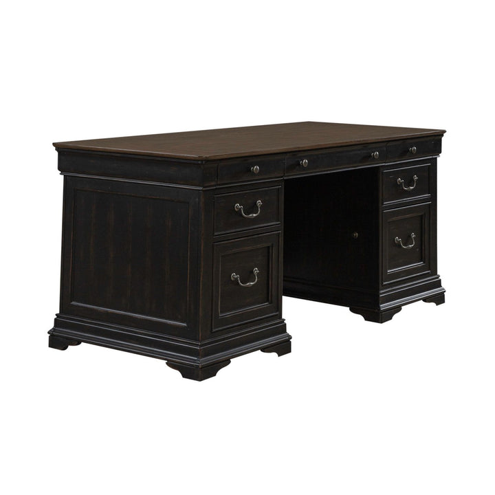 Meritage - Jr Executive Desk - Black