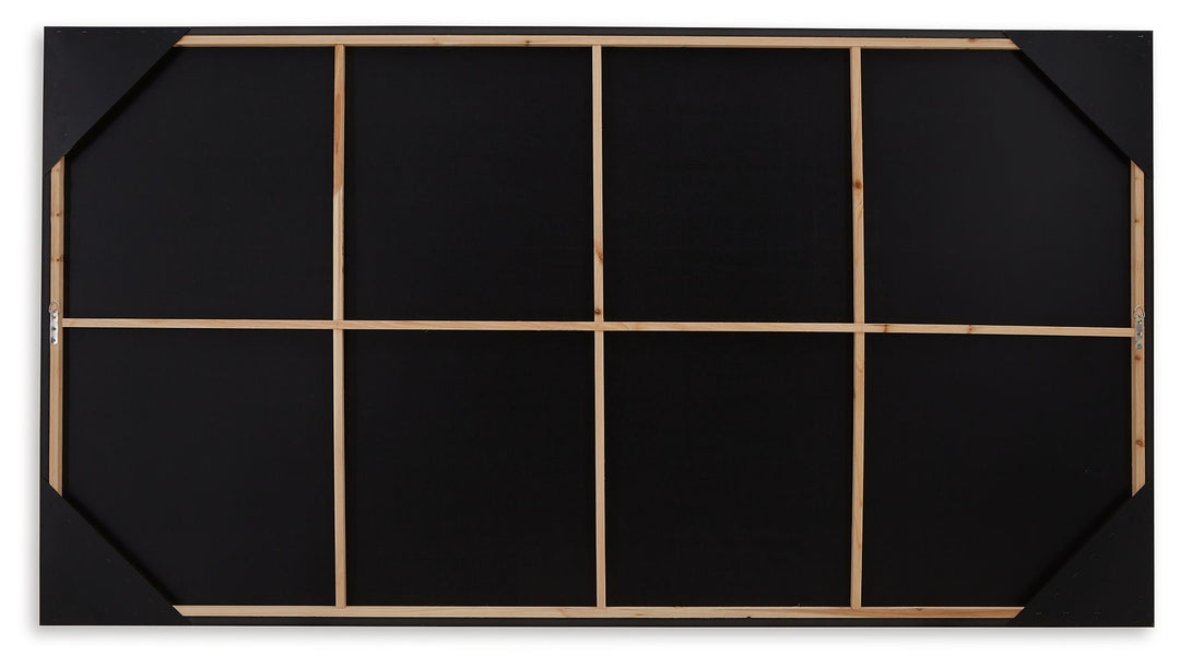 Delstone - Wall Art - Black / White