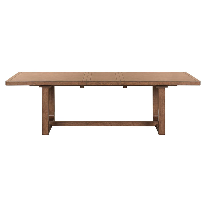 Harmony - Trestle Table - Brownstone