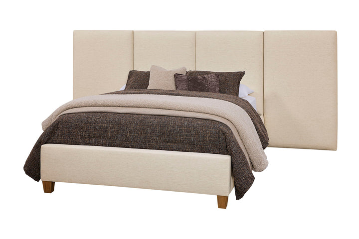 Joinery - Upholstered Wall Bed - Washed White Oak