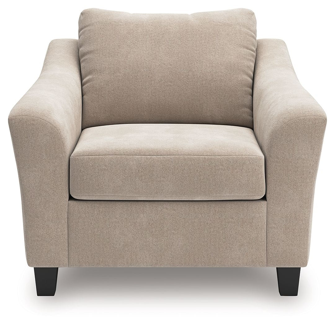 Willarae - Chair And A Half - Taupe