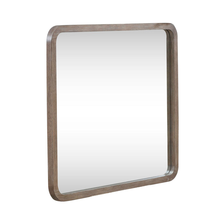 South Bend - Landscape Mirror - Brown