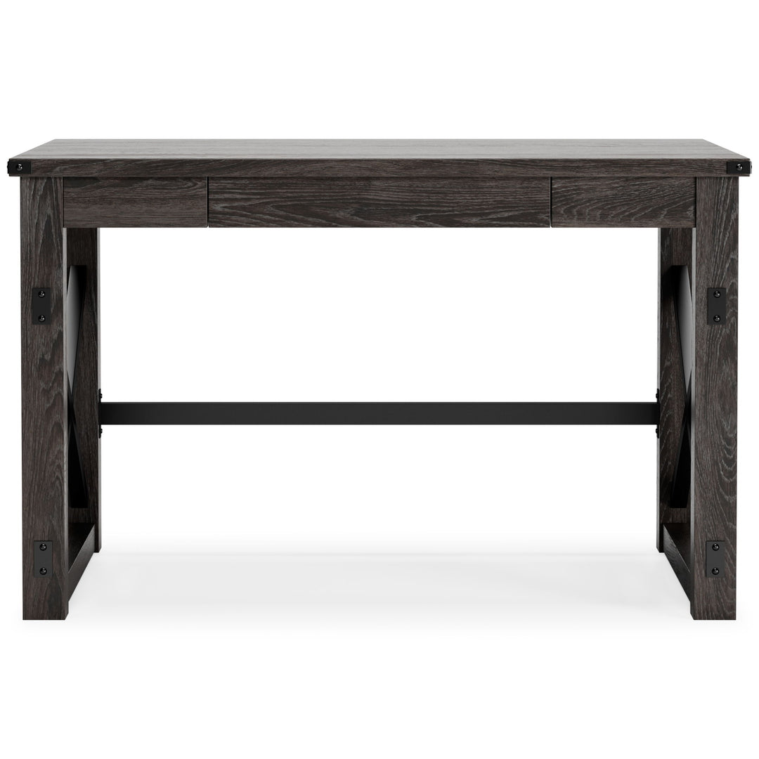 Freedan - Home Office Desk - Grayish Brown