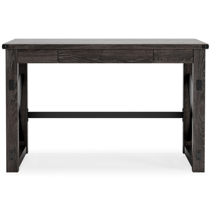 Freedan - Home Office Desk - Grayish Brown