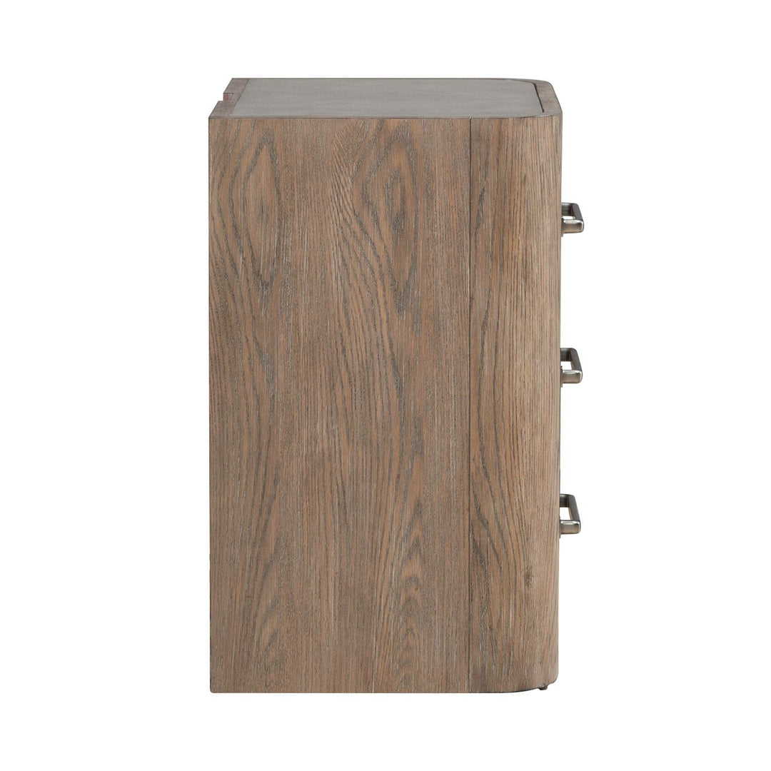 South Bend - Nightstand With Charging Station - Brown