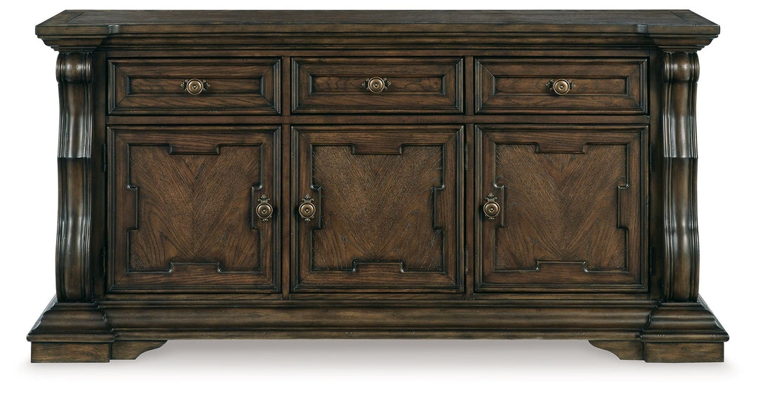 Maylee - Dining Room Buffet - Dark Brown