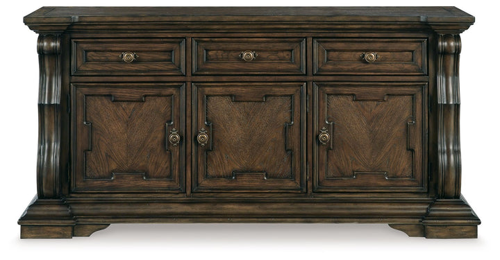 Maylee - Dining Room Buffet - Dark Brown