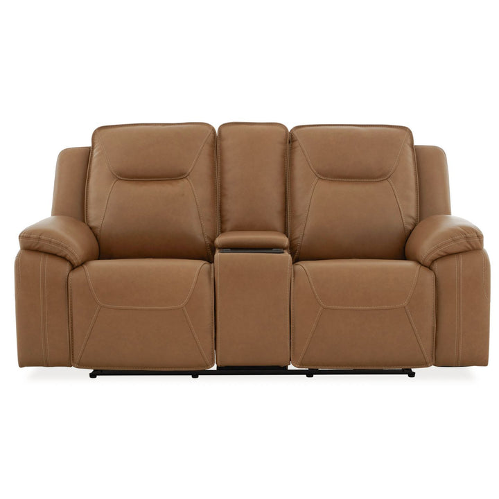 Callihan - Loveseat With Console P3 & ZW - Brown