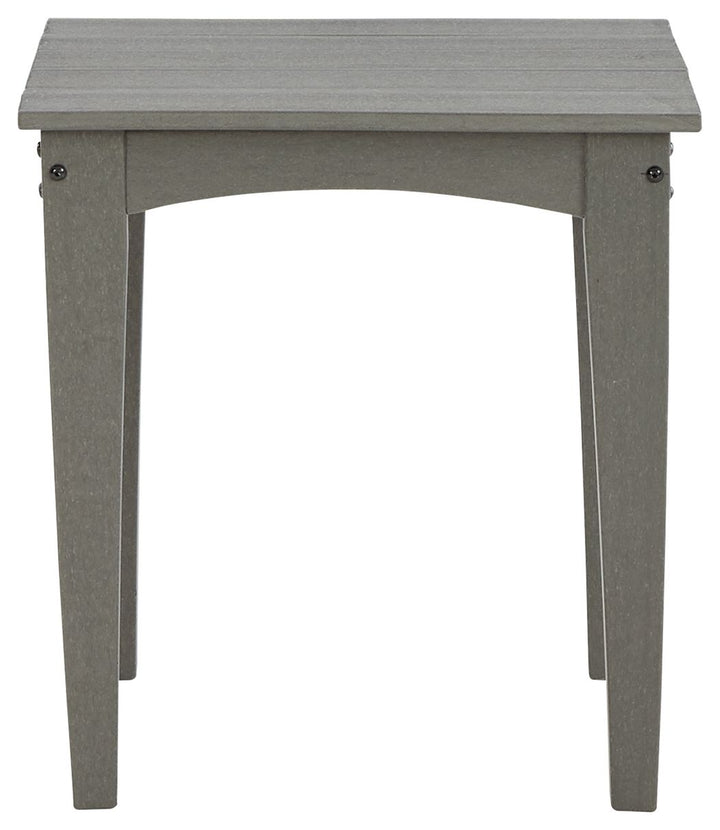 Visola - Square End Table - Gray