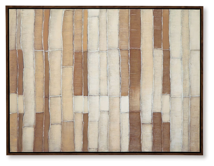 Kalanmore - Wall Art - Brown / Tan / White