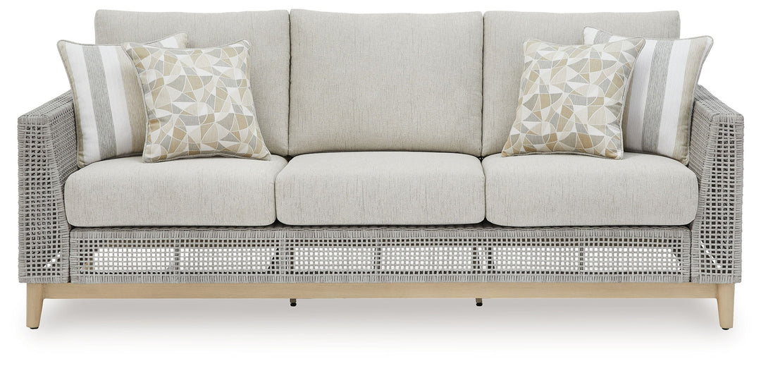 Seton Creek - Sofa With Cushion - Gray