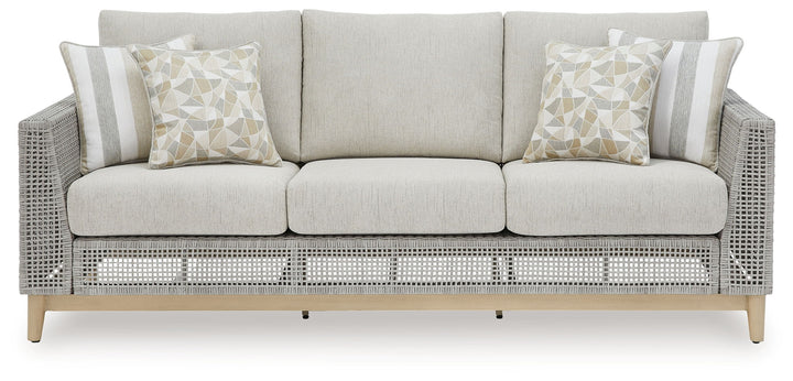 Seton Creek - Sofa With Cushion - Gray