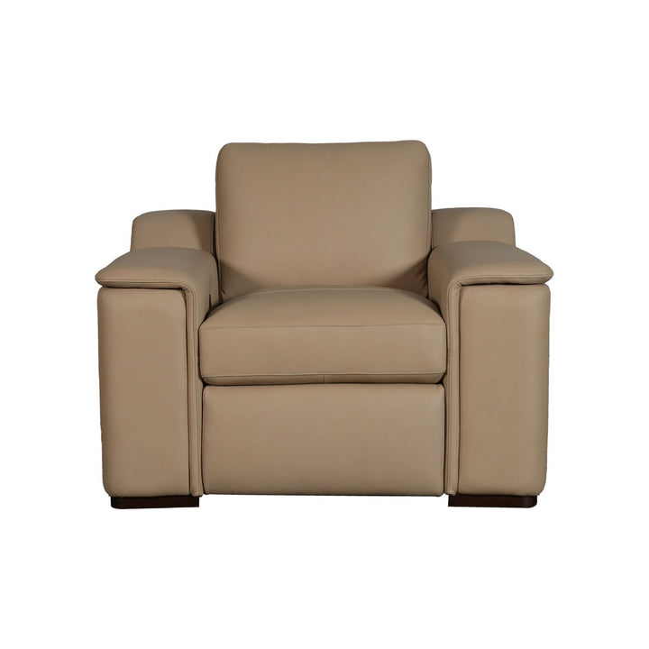 Armon - Loveseat With Power Footrest & ZG - Brown