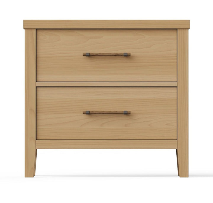 Pure Maple - 2 Drawer Nightstand