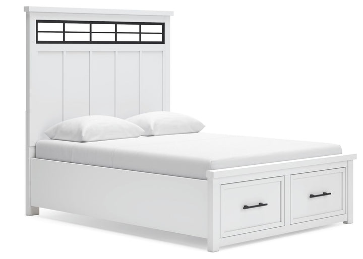 Ashbryn - Panel Storage Bed