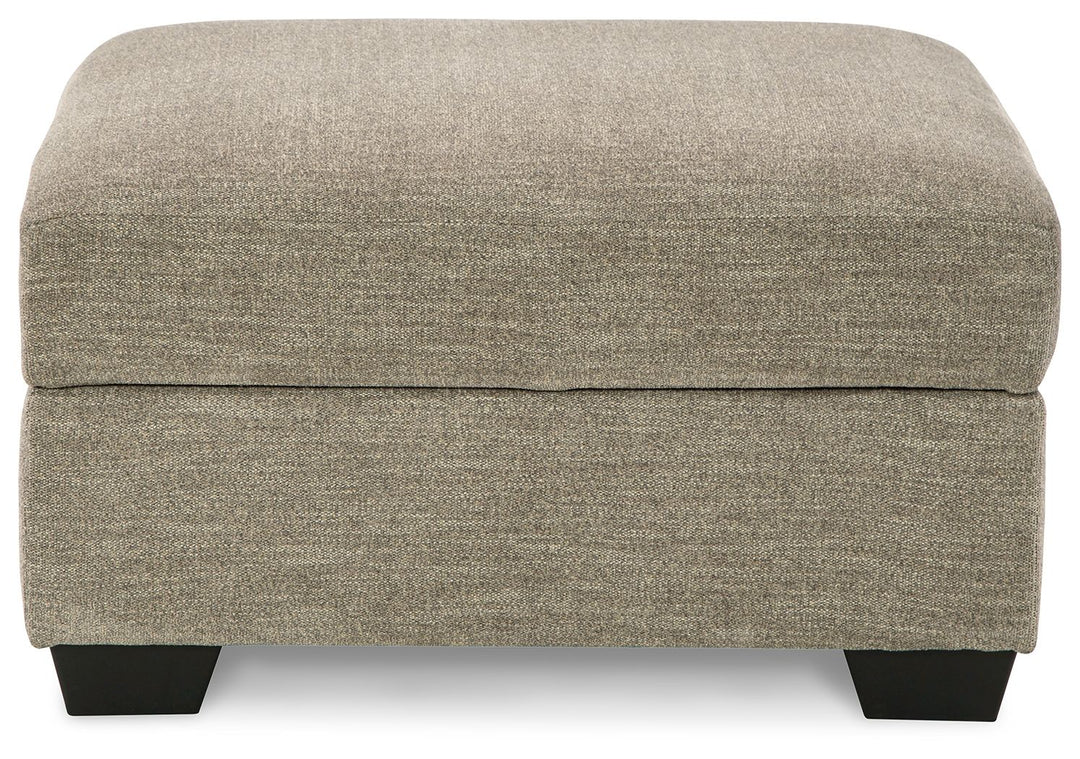 Creswell - Ottoman With Storage - Stone