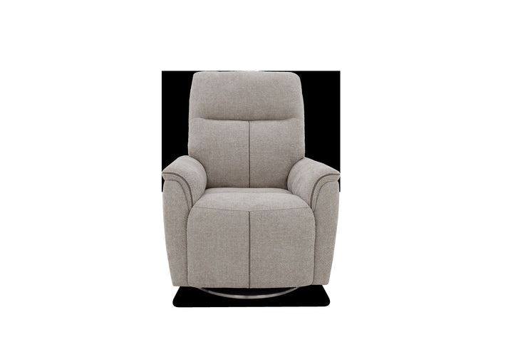 Mable - Triple Power Swivel Recliner With Headrest & Lumbar System