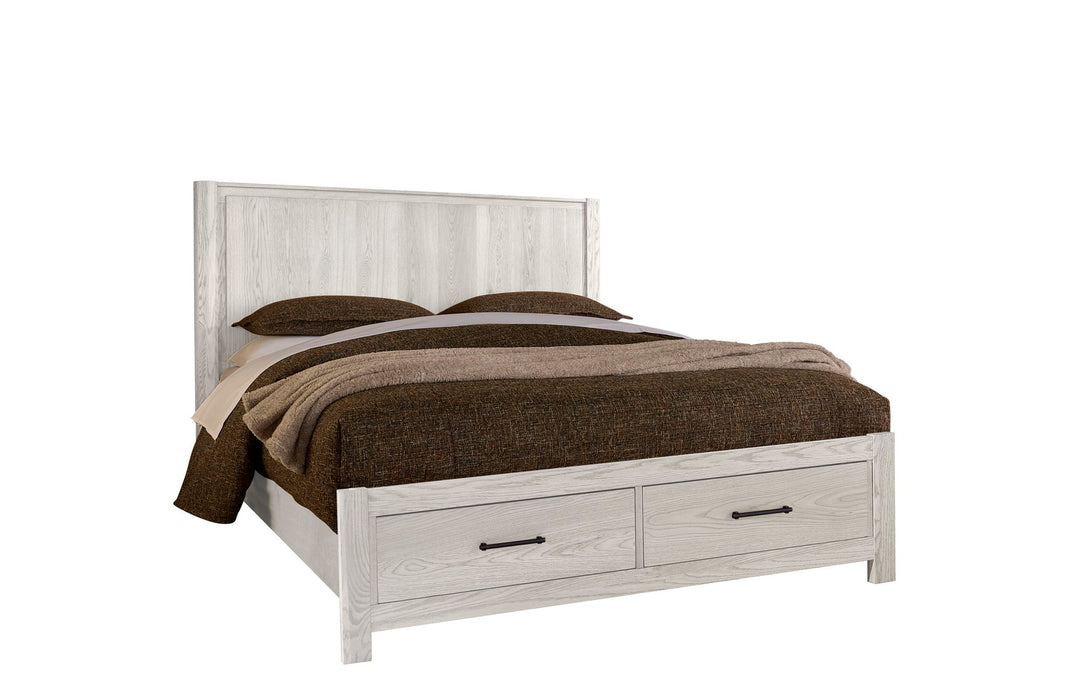 Lodge & Loft - Radius Poster Bed With Footboard Storage