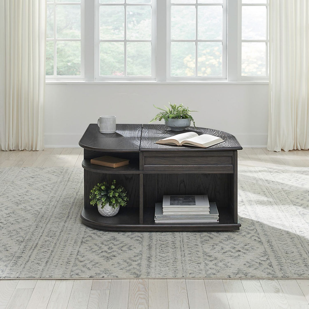 Wallace - Cocktail Table - Brown