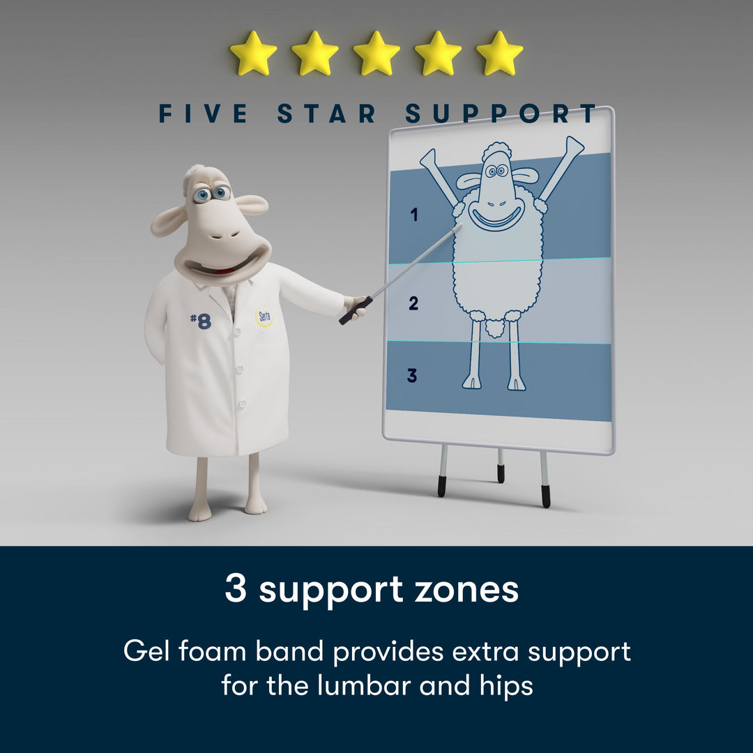 Five Star Mattress - 16" Perfect Day Plush Pillow Top Mattress in a Box