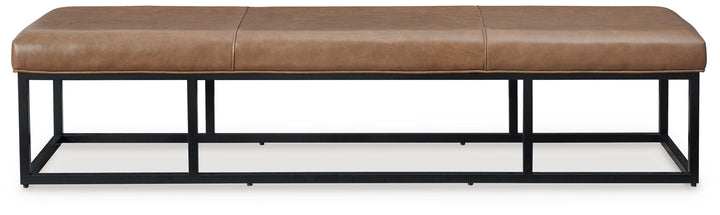 Joston - Accent Bench - Caramel