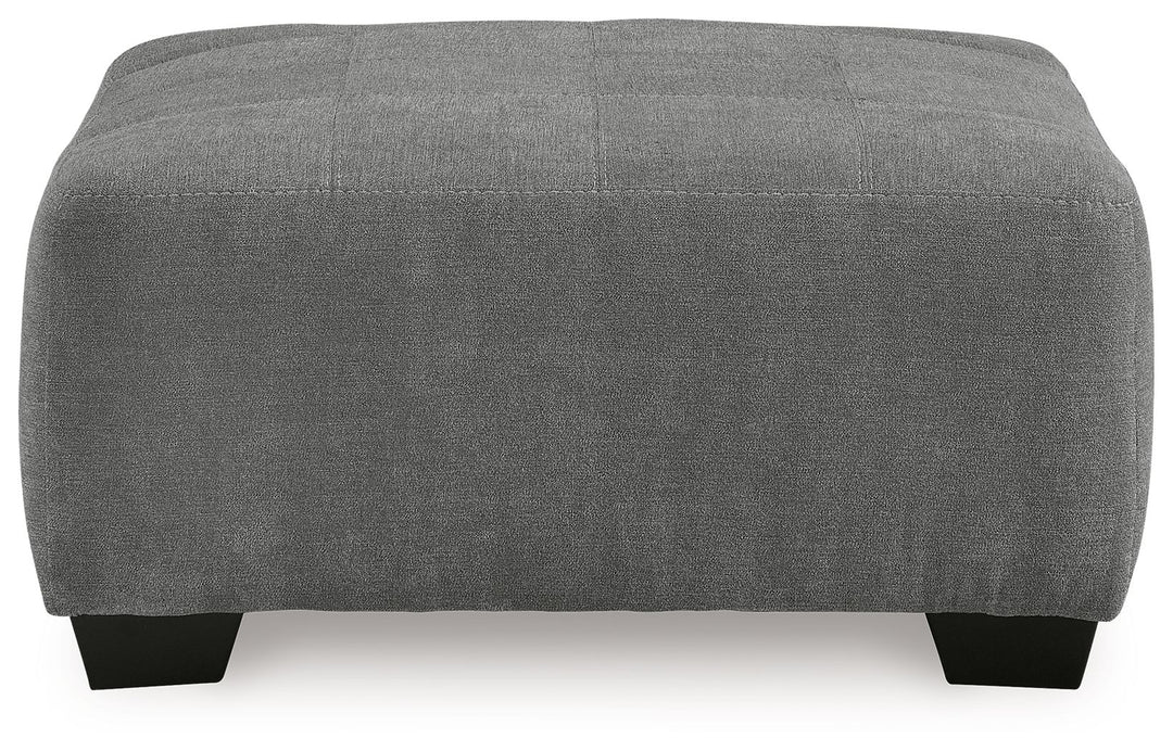 Birkdale Court - Oversized Accent Ottoman - Gray