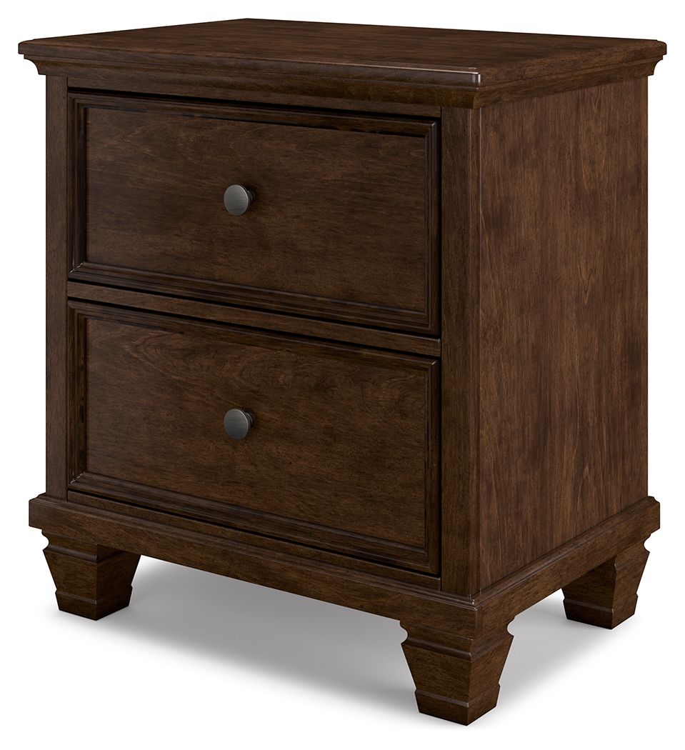 Danabrin - Two Drawer Nightstand - Brown