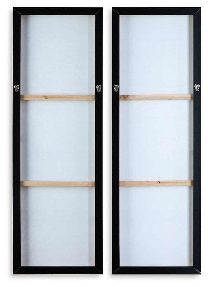 Dansot - Wall Art Set (Set of 2) - Green / Brown