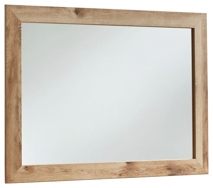 Hyanna - Bedroom Mirror - Tan Brown
