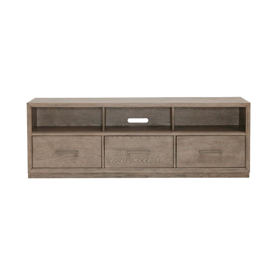 City Scape - Entertainment TV Console - Burnished Beige