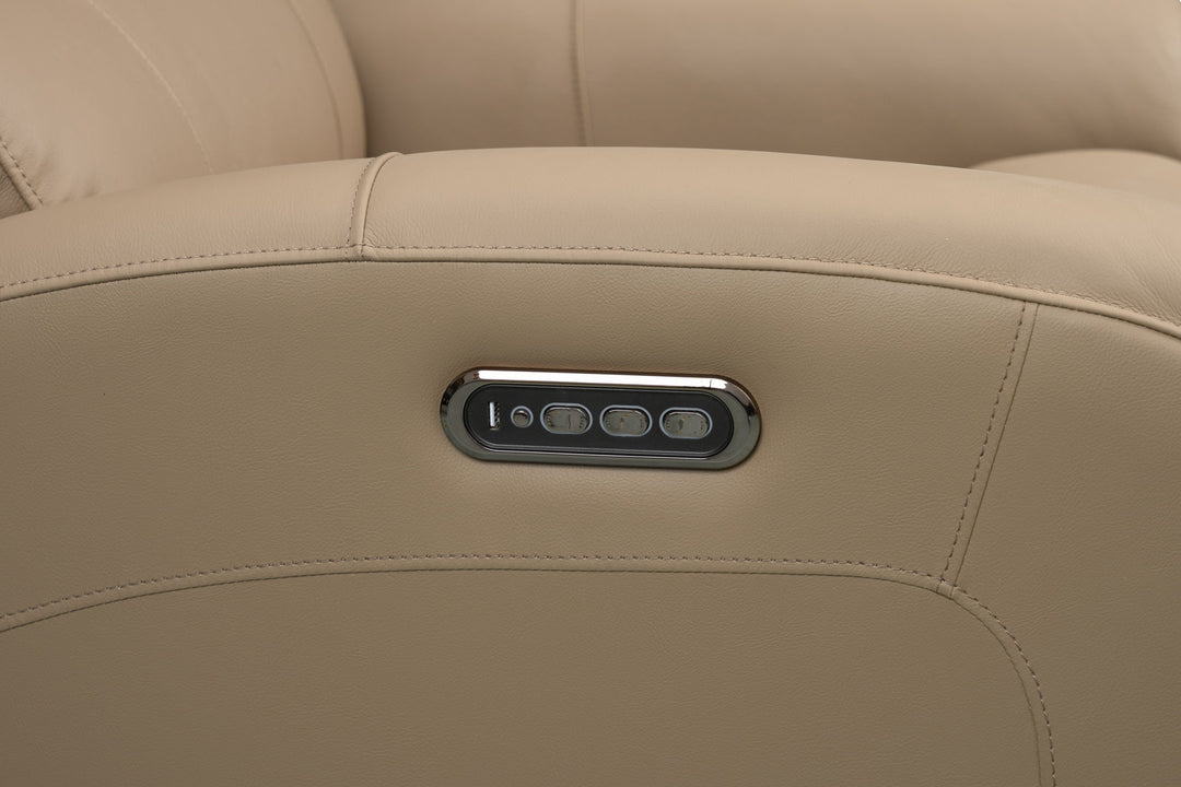 Monterey - 3P Recliner Big And Tall - Lux-Brown