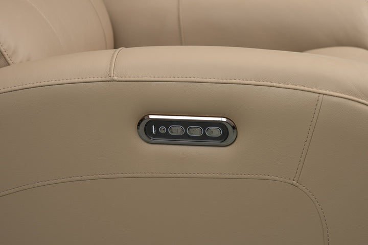 Monterey - 3P Recliner Big And Tall - Lux-Brown