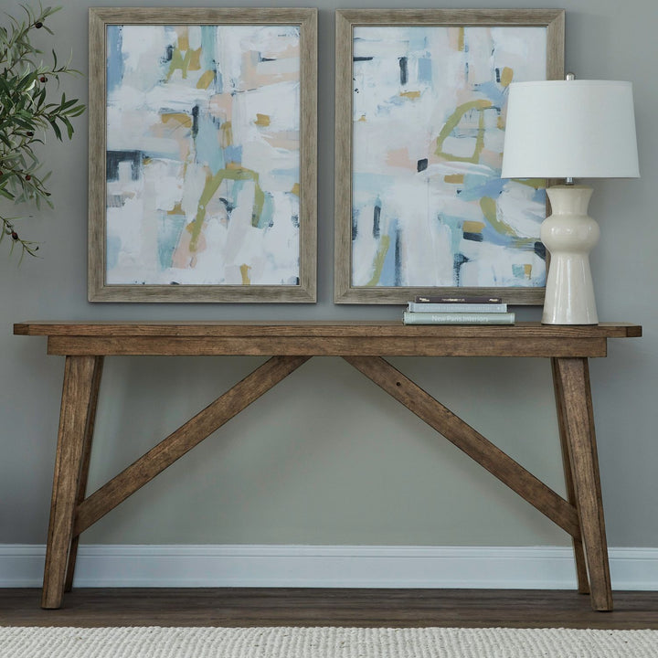 Carolina Park - Sofa Table - Brown