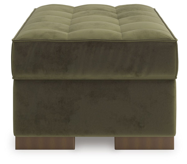 Caspian-Town - Oversized Accent Ottoman - Olive