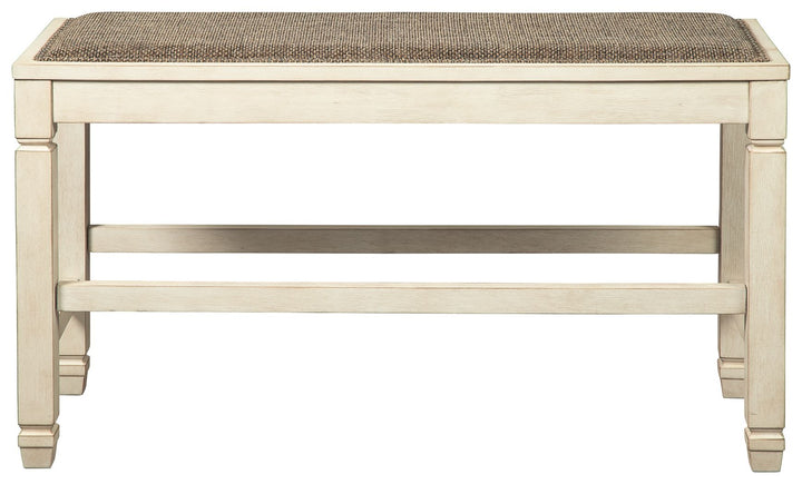 Bolanburg - DBL Counter UPH Bench  - Beige