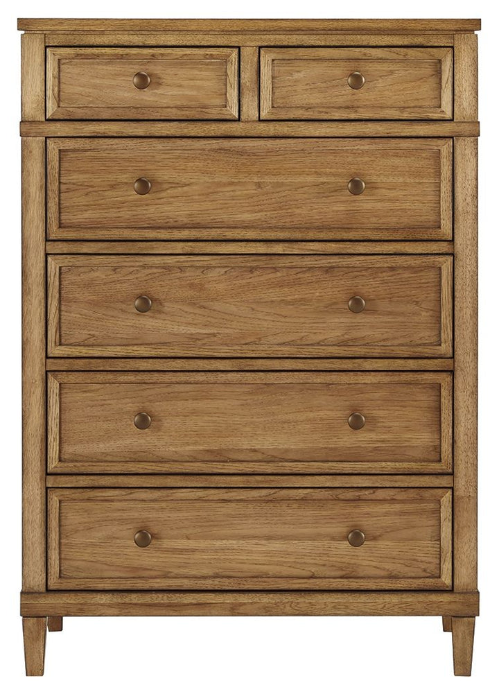 Sharlance - Six Drawer Chest - Brown