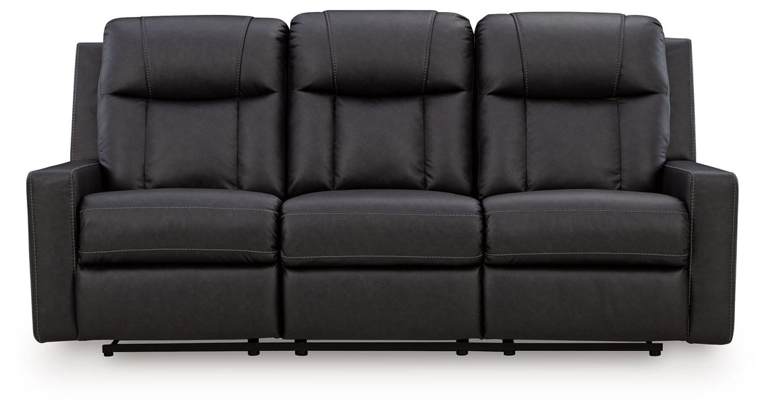 Mackmenville - Reclining Sofa - Carbon