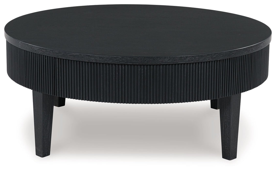 Marstream - Round Cocktail Table - Black