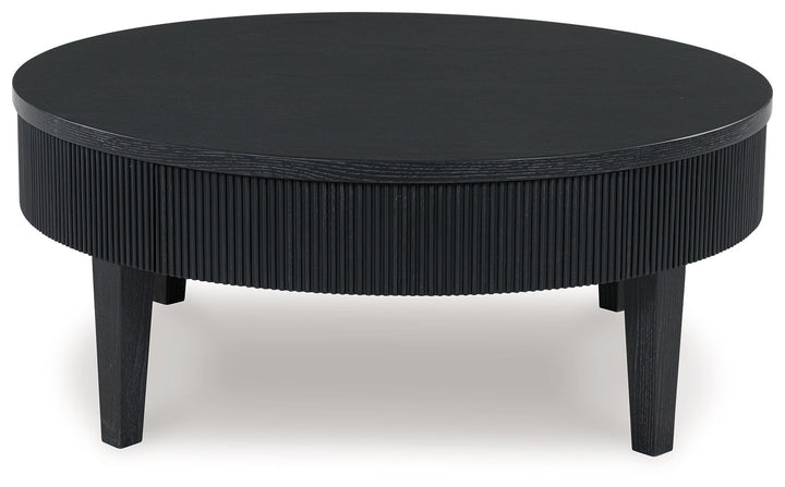Marstream - Round Cocktail Table - Black