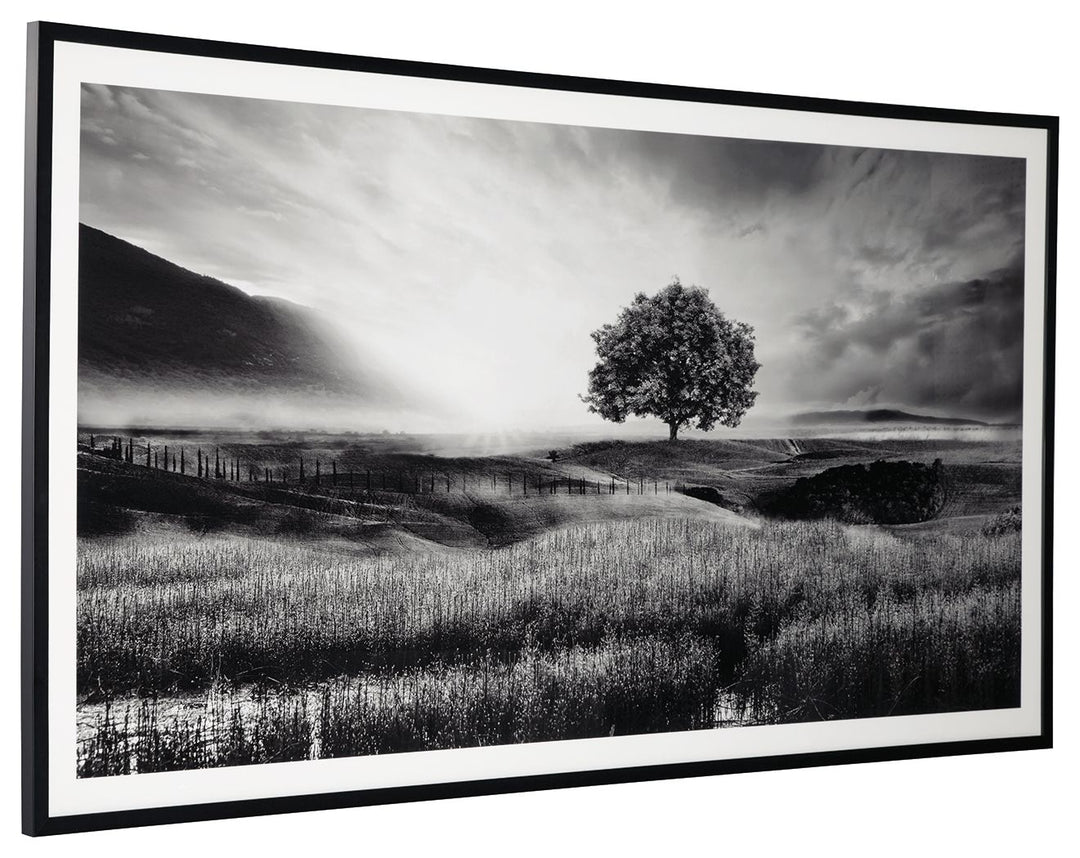 Deborland - Wall Art - Black / White
