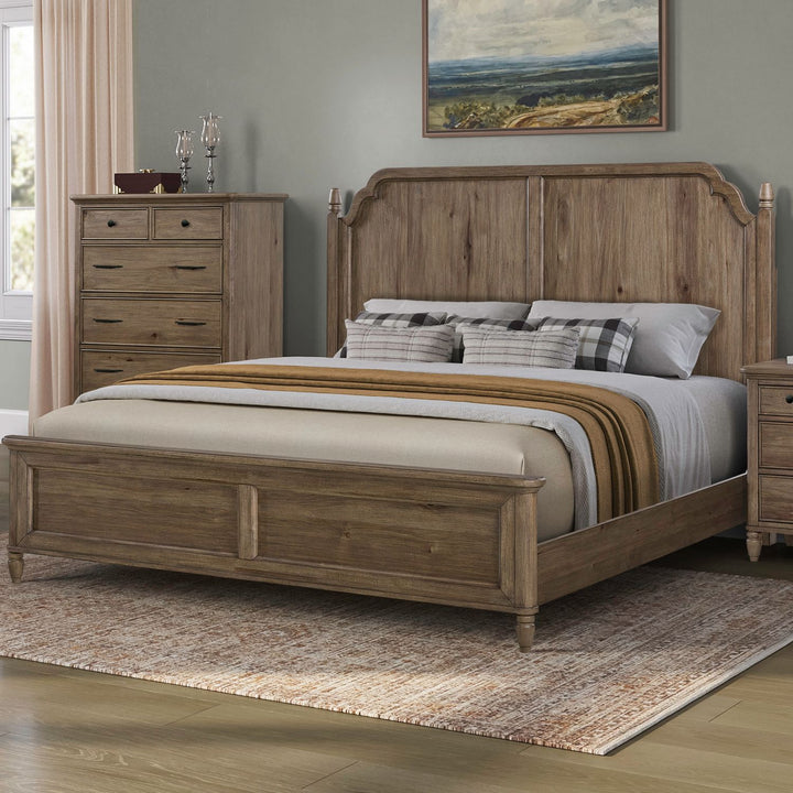 Hickory Grove - Panel Bed