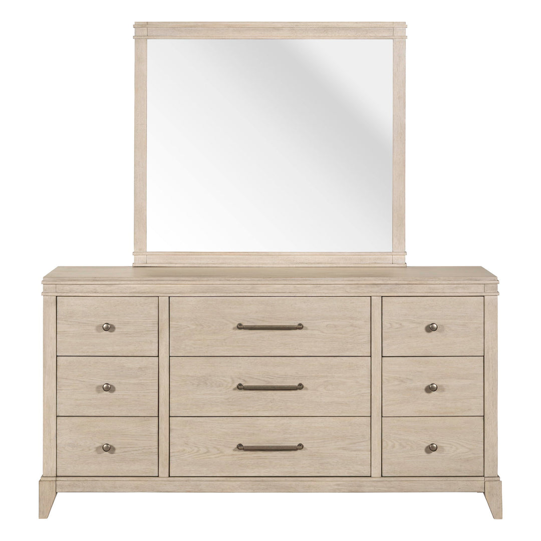 New Haven - Dresser & Mirror - White