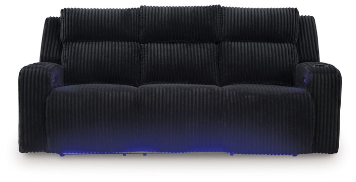 Forest Lake - Power Reclining Sofa With Adj Headrest