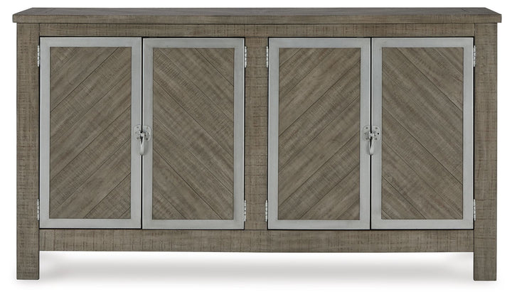Krystanza - Dining Room Server - Weathered Gray